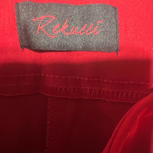 * Woman’s Red Rekucci Ease In To Comfort Boot Cut Pants - Picture 4 of 5